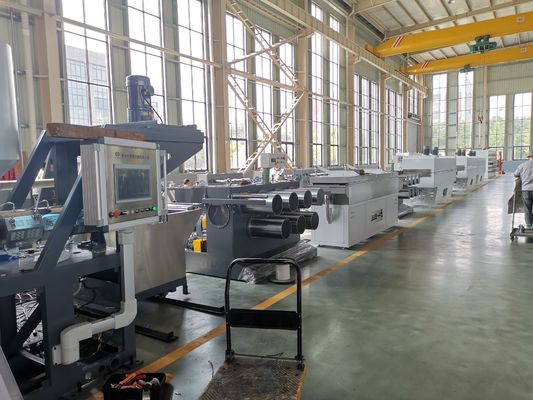 خرید نخ پلی استر نیمه کسل کننده سفید اکسترودر ماشین اکسترودر 0.25 میلی متری online manufacture